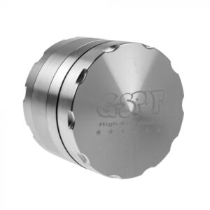 G-Spot - Aluminum Magnetic Herb Grinder - 4-part - 76mm - Silver