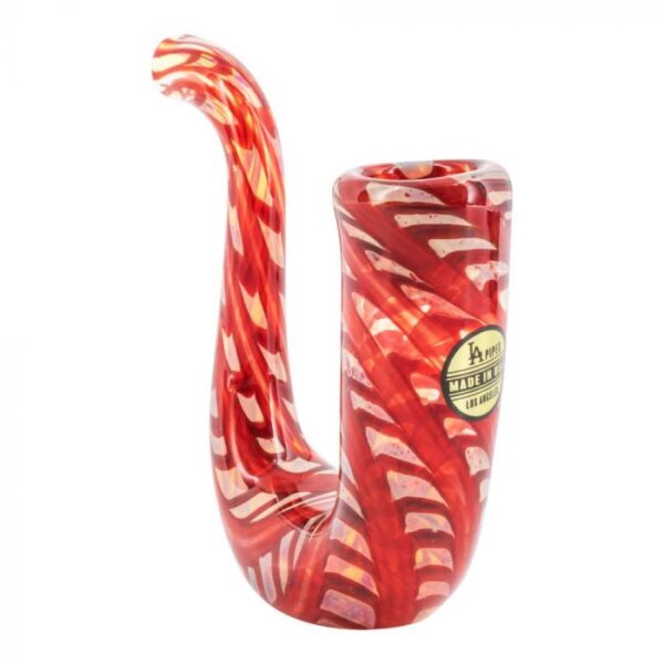 Wrap-n-Rake Silver Fumed Sherlock Hand Pipe - Image 2