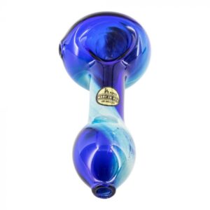 Once In A Blue Moon Fumed Galaxy Spoon Pipe