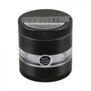 Kannastor 2.5" 4-Piece Grinder with Monofilament EZ Screen