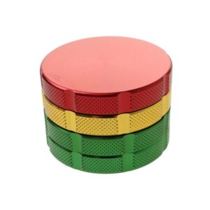 Rasta Aluminum Herb Grinder | 4-Part