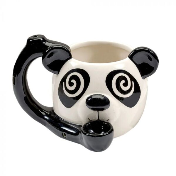 Roast & Toast Buzzed Panda Ceramic Mug Pipe