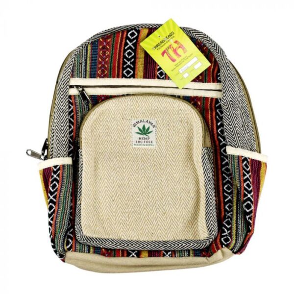 ThreadHeads Himalayan Hemp Woven Mini Backpack