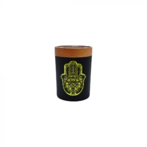 V Syndicate SmartStash Jar | Small | Hamsa Yellow