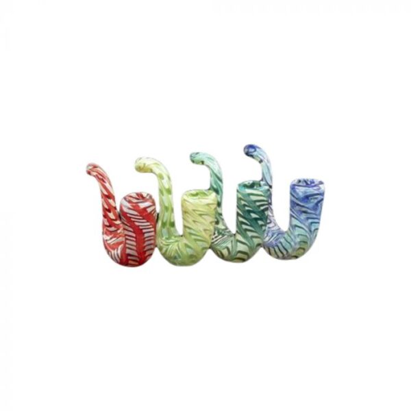 Wrap-n-Rake Silver Fumed Sherlock Hand Pipe - Image 5