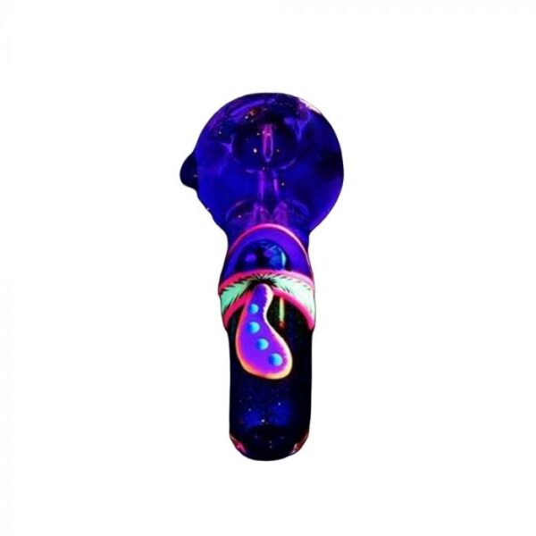 Freezable Glycerin Glitter Glow Spoon Pipe - Image 2