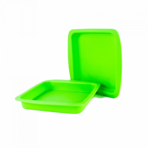 Silicone Square Plate 22cm X 25cm - Image 2