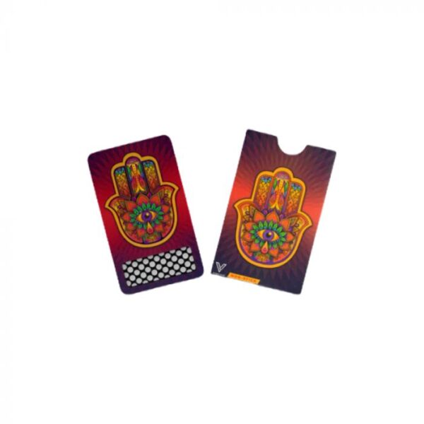 V Syndicate Non-Stick Grinder Card | Hamsa Red - Image 2