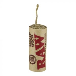 RAW Natural Hemp Wick Rolls - 20 Pack