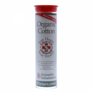 SI Pipes - McFinn’s Organic Cotton Balls in Tube - END OF LINE PRICE