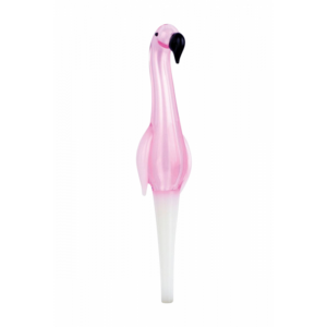 Flamingo Glass Dab Straw Collector