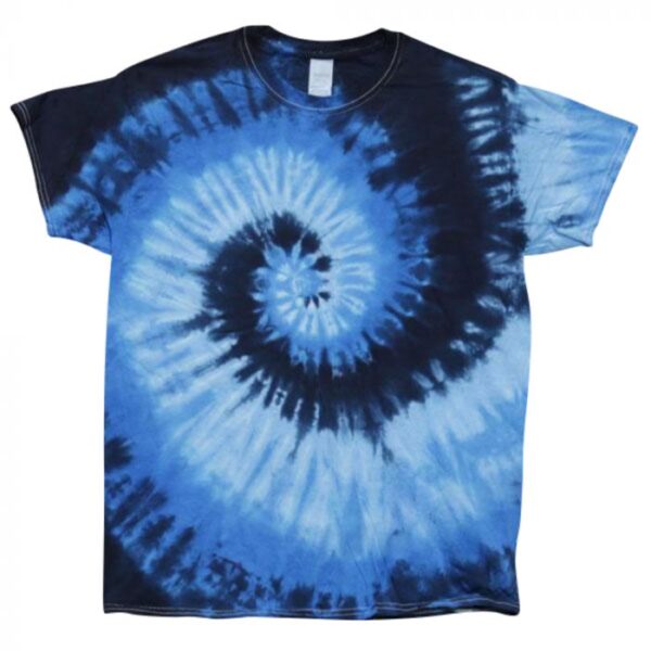 Blue Ocean Tie-Dye T-Shirt - Image 2