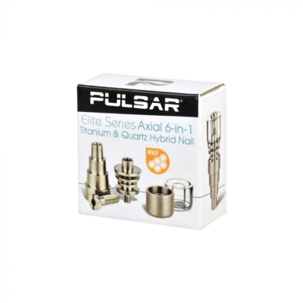 Pulsar Axial 6-in-1 Titanium & Quartz Hybrid Nail - Image 4