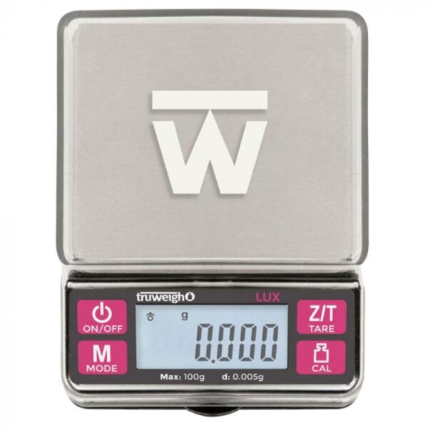 Truweigh Black Lux Digital Mini Scale - 100g x 0.005g - Image 2