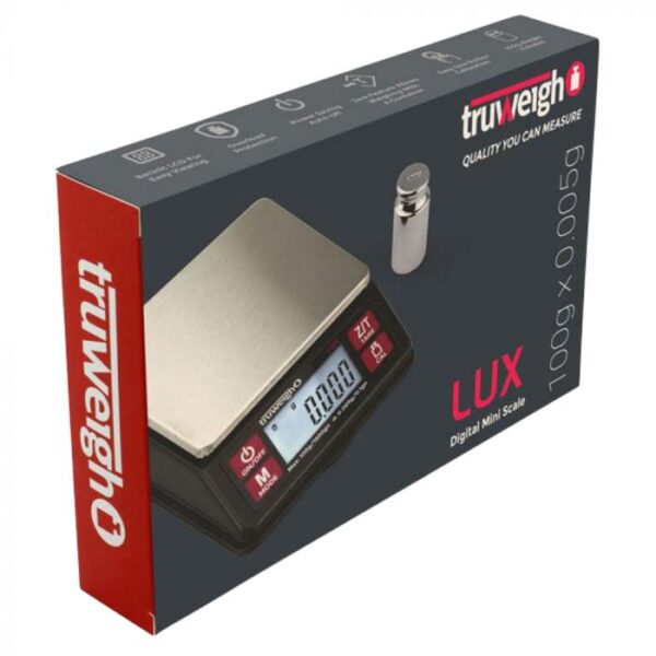 Truweigh Black Lux Digital Mini Scale - 100g x 0.005g - Image 3