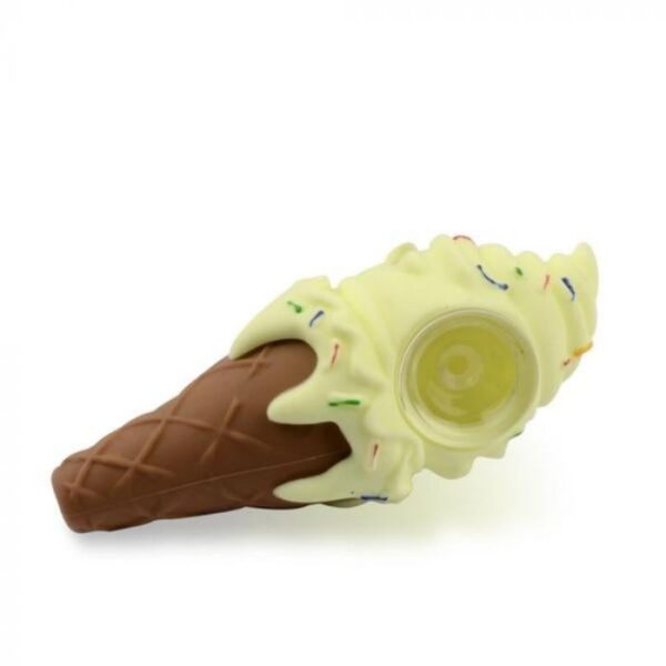 Cloud 8 Silicone Ice Cream Hand Pipe - Image 3