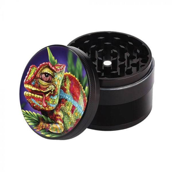 V Syndicate 4-Piece CleanCut Non-Stick Grinder | 63mm | Cloud 9 Chameleon